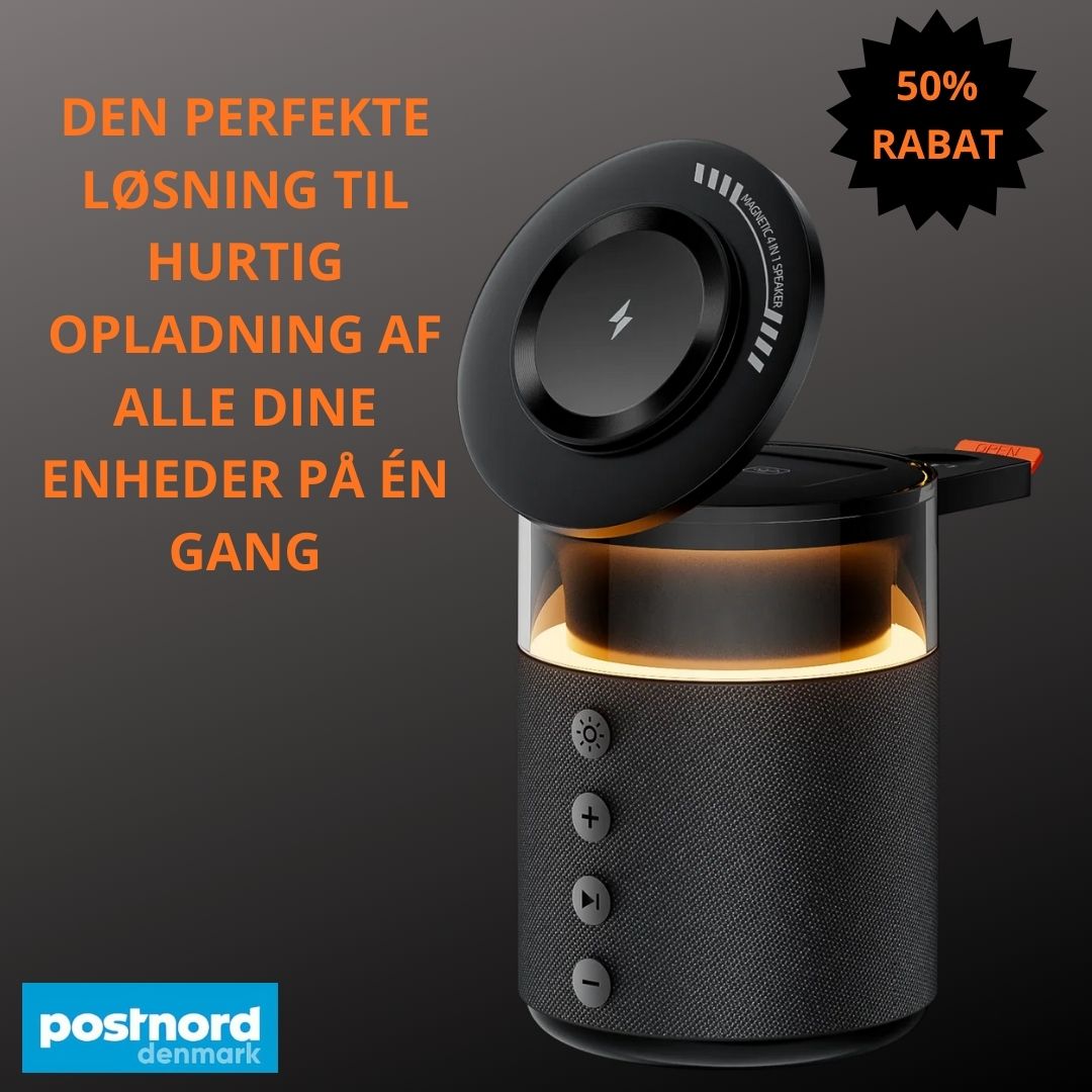 Ambify™ stopper straks alt det rodende kabelkaos på dit natbord