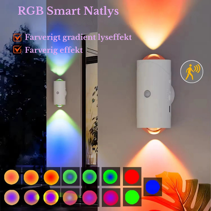 AuraSense™ Trådløs Væglampe: Luksus Up/Down Lys & Smart Bevægelsessensor