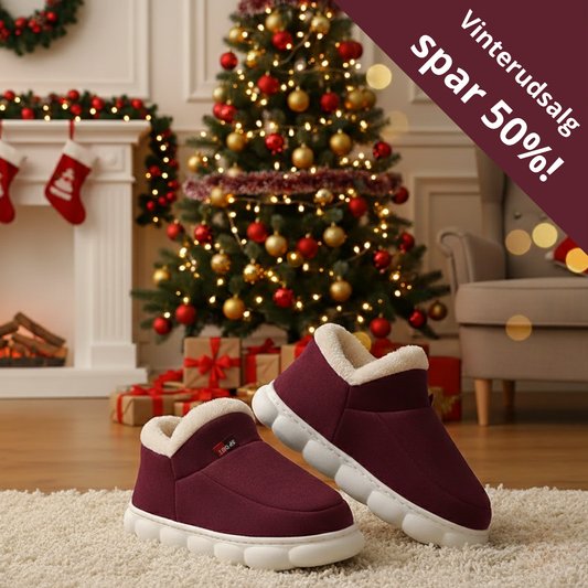SnugPuff™ Gå på bløde skyer denne vinter med vores varme indendørssko