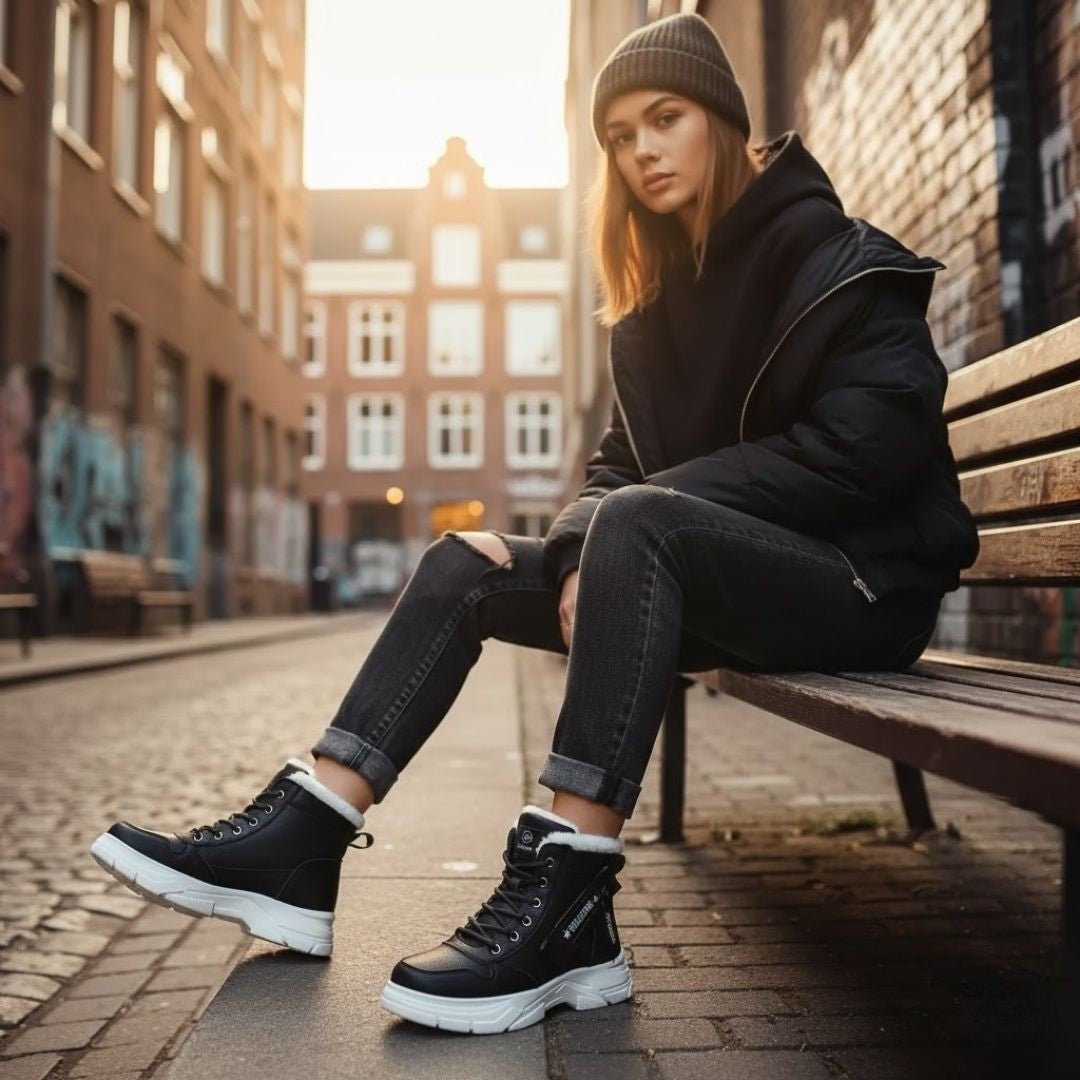 Luvani™ Gå gennem vinteren på varme skyer med de stilfulde støvler fra