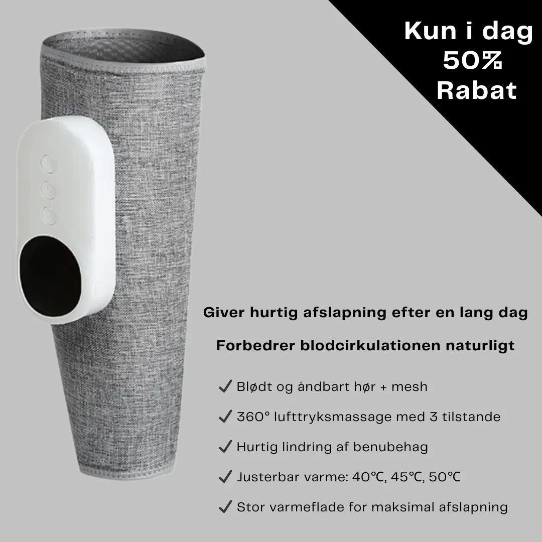 FlexRelief™ Calf Massager – Øjeblikkelig lindring til trætte ben