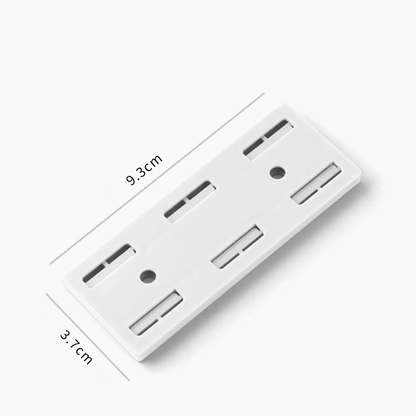 GripDock™ Den bore- og hulfri vægløsning til strømlister og kabelstyring