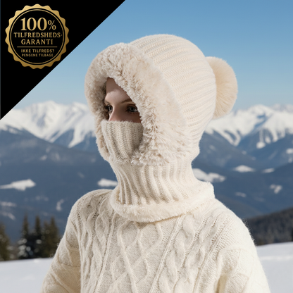 CozyGarde™ 3-i-1 Vintersæt Fløjlslækker, Vindtæt Beskyttelse til Hoved, Hals og Ører