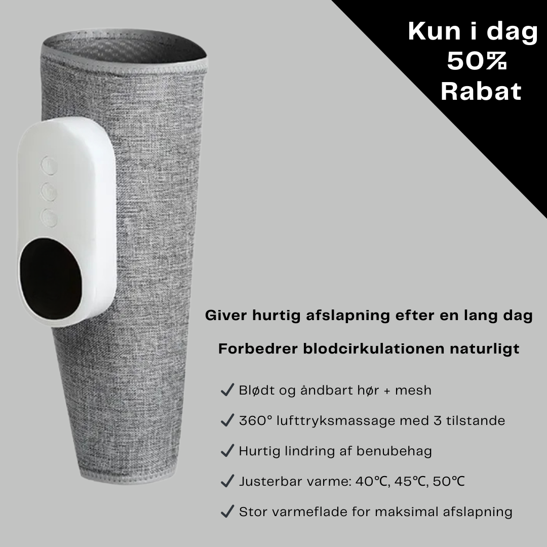 FlexRelief™ Calf Massager – Øjeblikkelig lindring til trætte ben