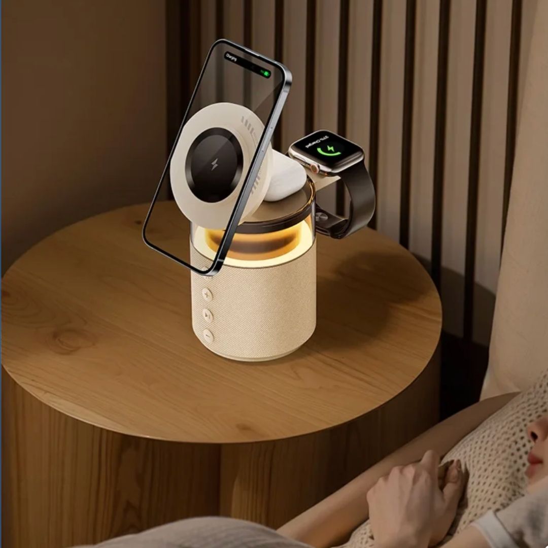 Ambify™ stopper straks alt det rodende kabelkaos på dit natbord