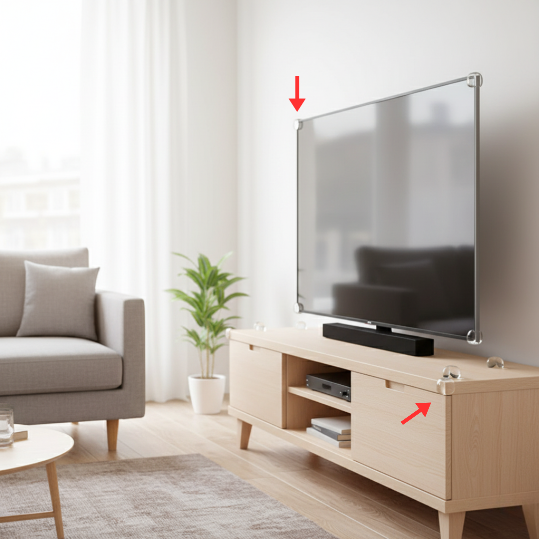 Vora Protect™ hjørnebeskyttere til børns sikkerhed