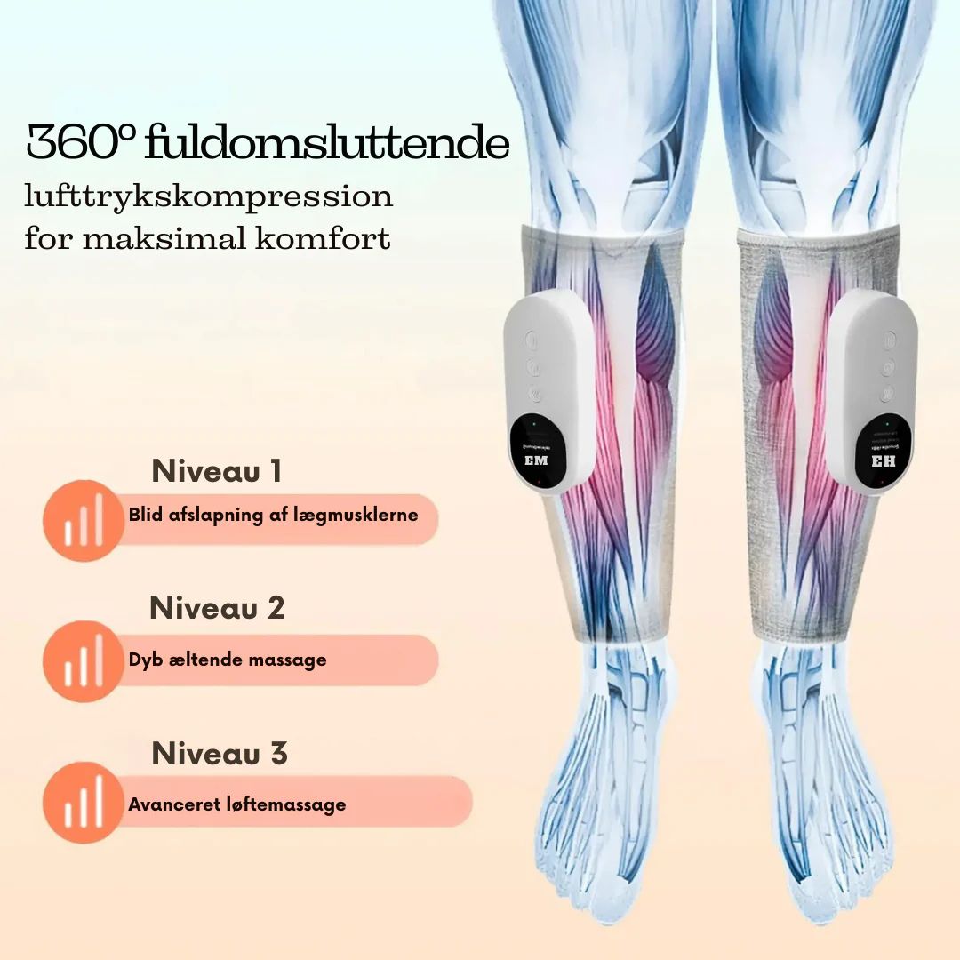 FlexRelief™ Calf Massager – Øjeblikkelig lindring til trætte ben