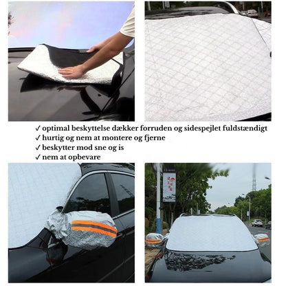 FrostGuard™️  Stop med at skrabe i frostvejr – Stig direkte ind og kør afsted med en ren forrude!