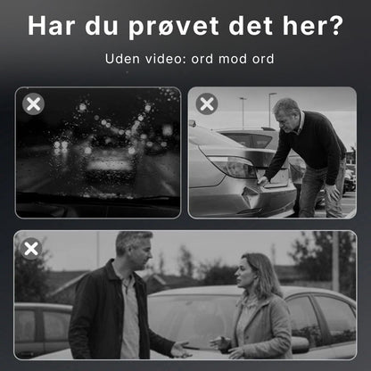 Problemer i bilen uden dashcam video