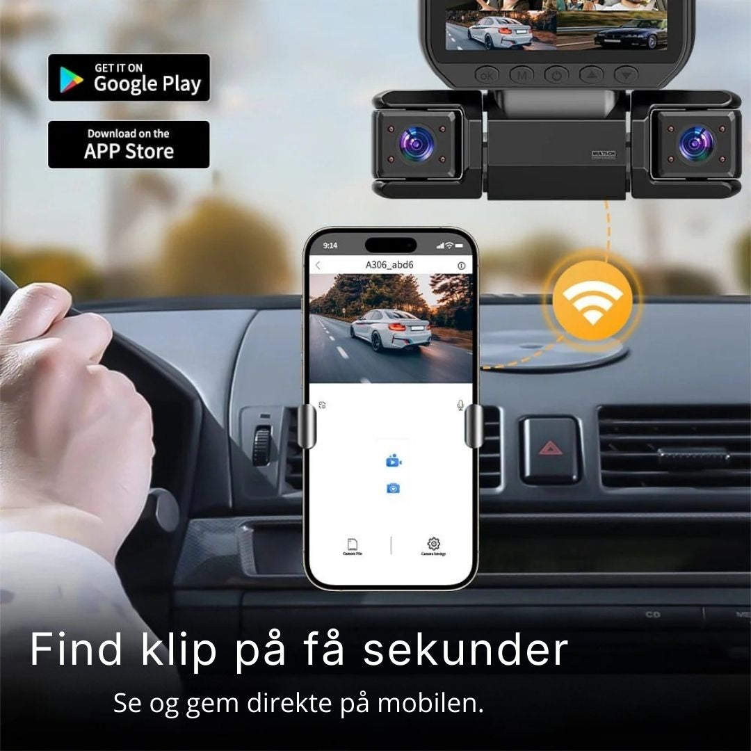 CABPROOF 360™ 4 kameraer 1 sandhed