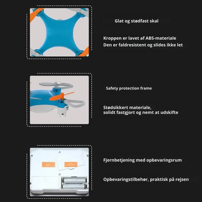 AeroNøva — LED stuntdrone med 360° tricks og højdehold for den perfekte gaveoplevelse