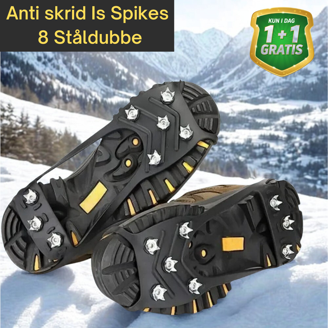 GripZool 8000™️ | De Ultimative Anti-Skrid Skoplader til Is og Sne