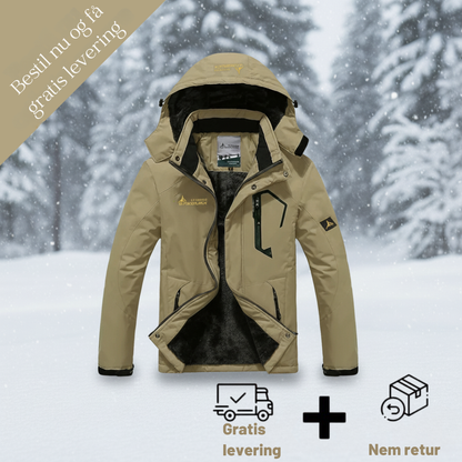 ThermaClimb™ Parka: Premium Fleece Gevoerde Winterjas | Waterafstotend & Koudebestendig