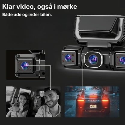 Dashcam med klar video i mørke