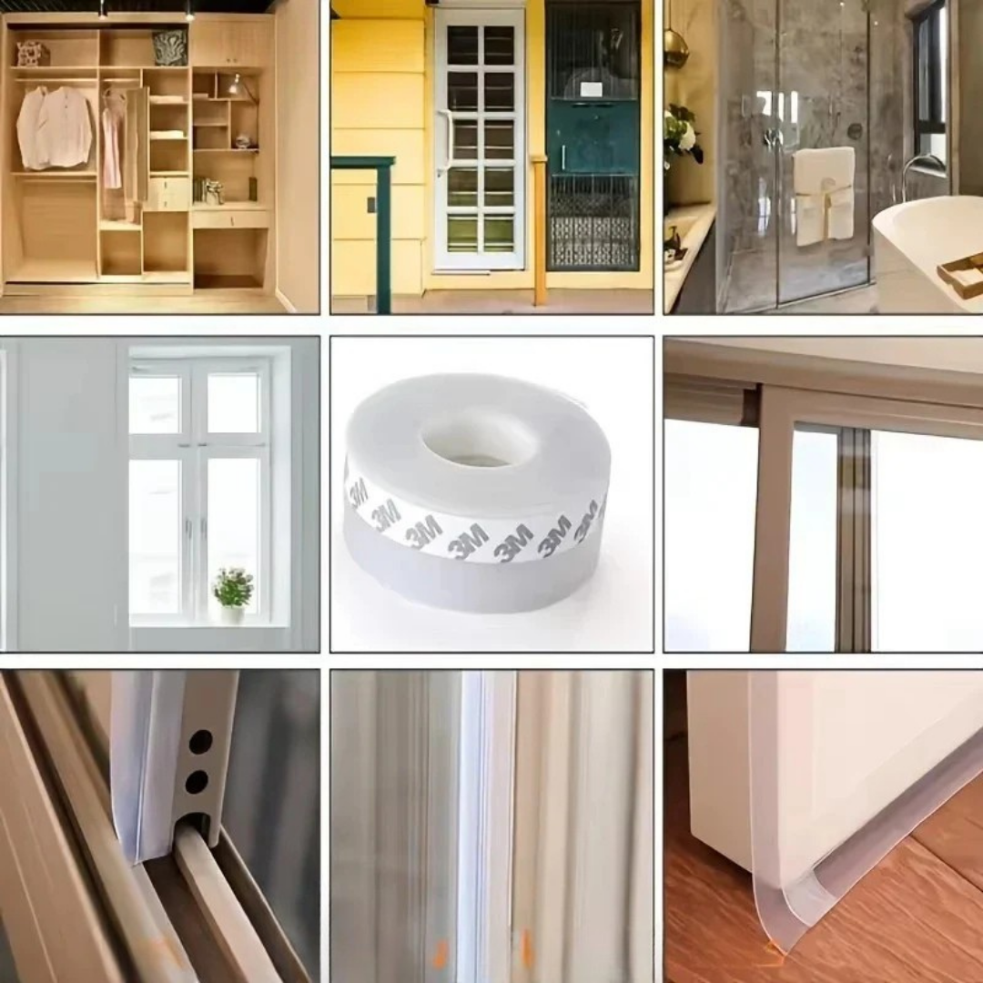 KoldStop™ Træktæt Afdækningsliste – Beskyt Din Familie Mod Kulde, Fugt og Skimmelsvamp