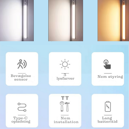 SENSO — Det intelligente natlys der følger din bevægelse og skaber roligt, sikkert lys