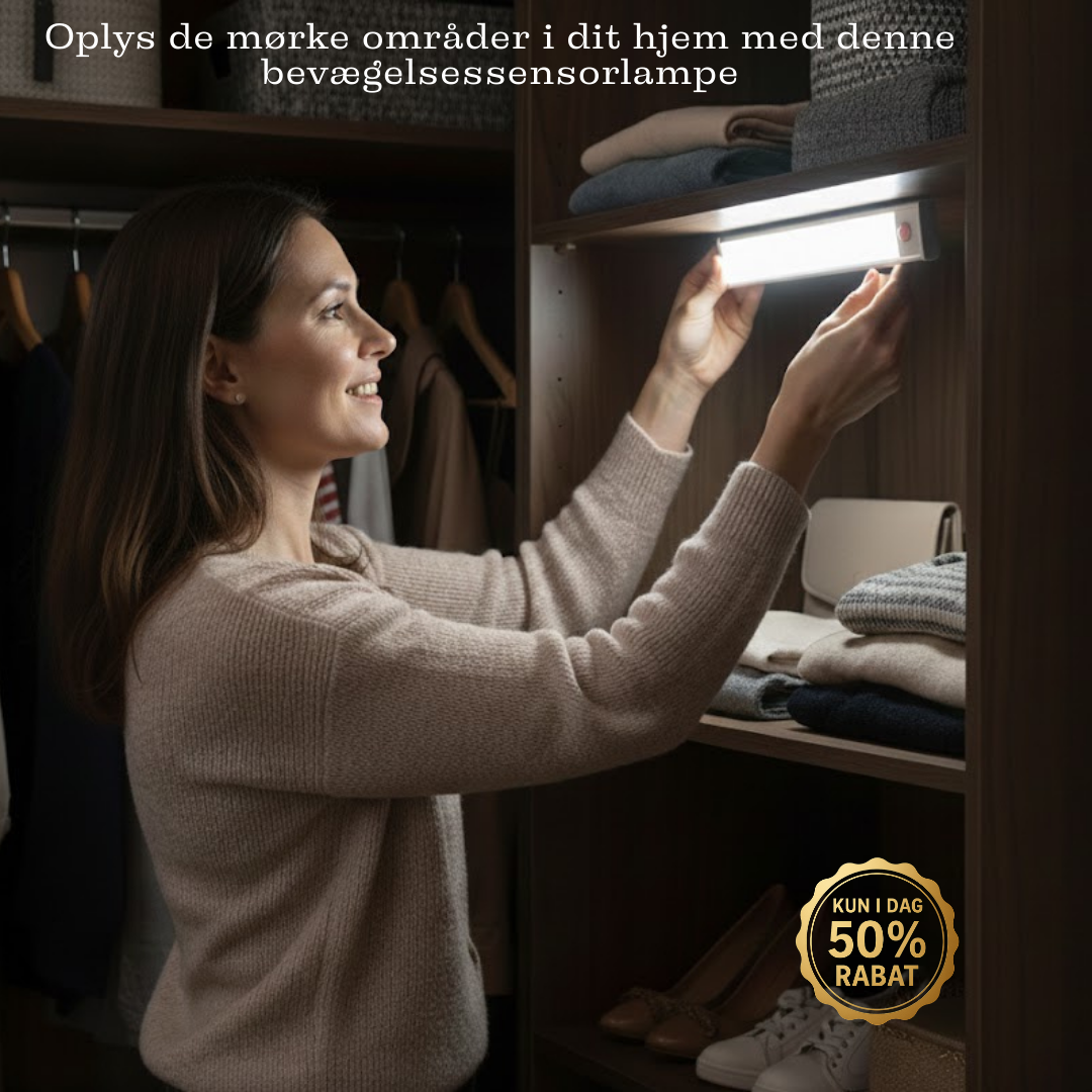 SENSO — Det intelligente natlys der følger din bevægelse og skaber roligt, sikkert lys