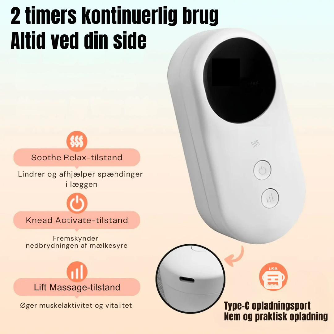 FlexRelief™ Calf Massager – Øjeblikkelig lindring til trætte ben