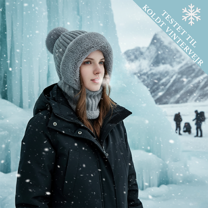 CozyGarde™ 3-i-1 Vintersæt Fløjlslækker, Vindtæt Beskyttelse til Hoved, Hals og Ører