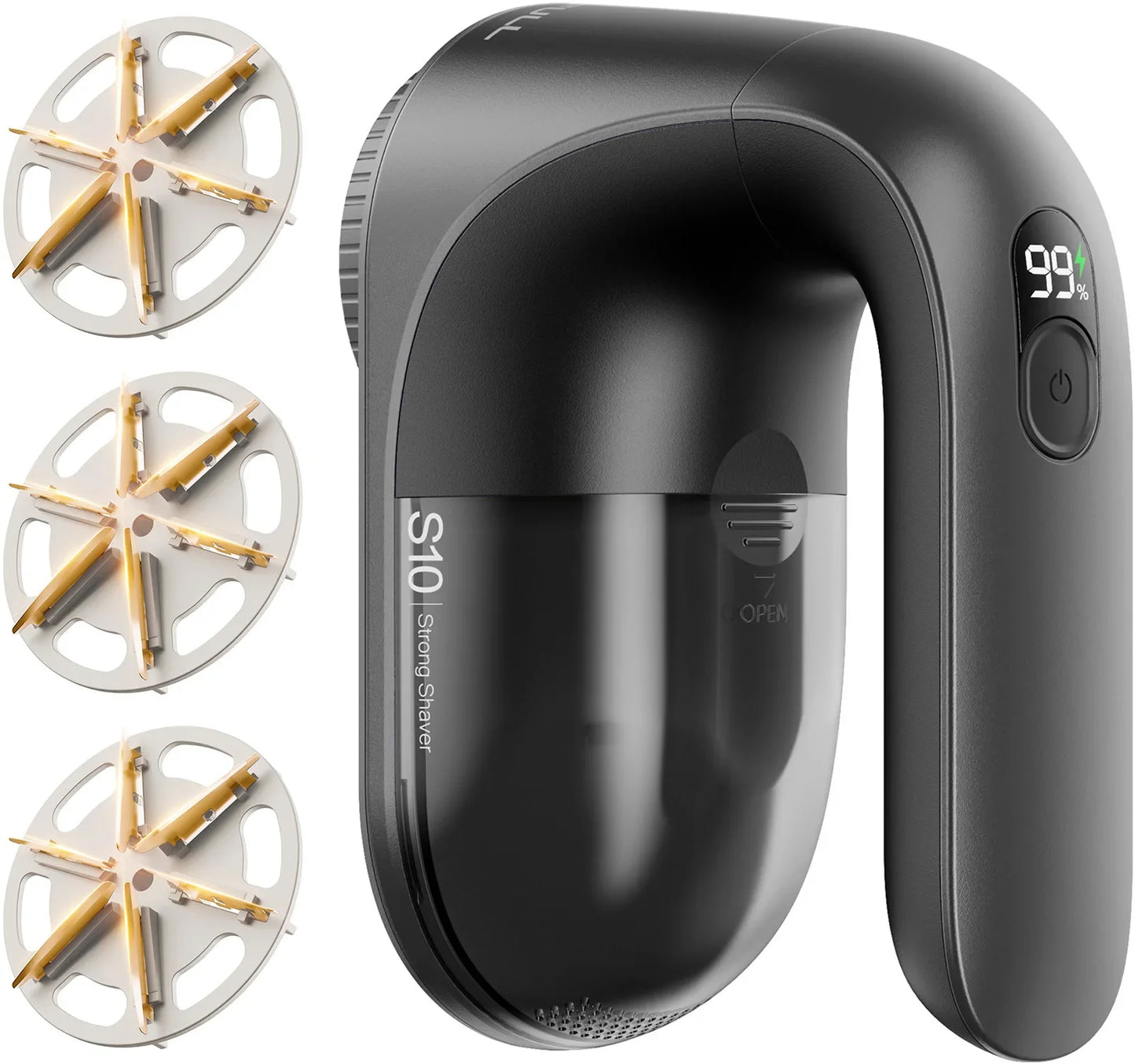 SmoothFlow™️ Pro: Den genopladelige USB-fnugfjerner, der ubesværet genopretter tøjet.