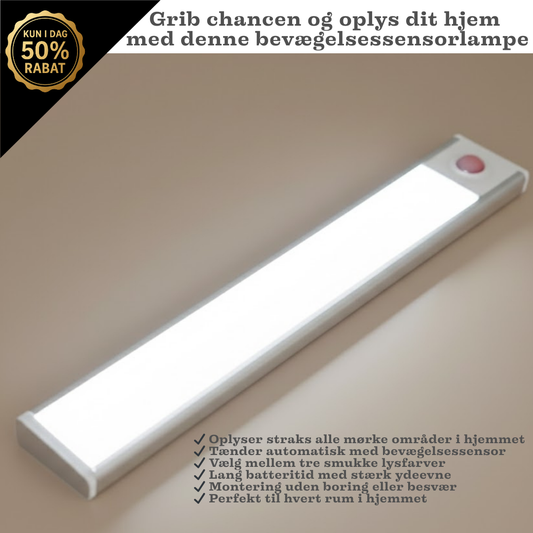 SENSO — Det intelligente natlys der følger din bevægelse og skaber roligt, sikkert lys