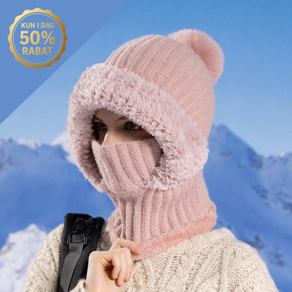 CozyGarde™ 3-i-1 Vintersæt Fløjlslækker, Vindtæt Beskyttelse til Hoved, Hals og Ører