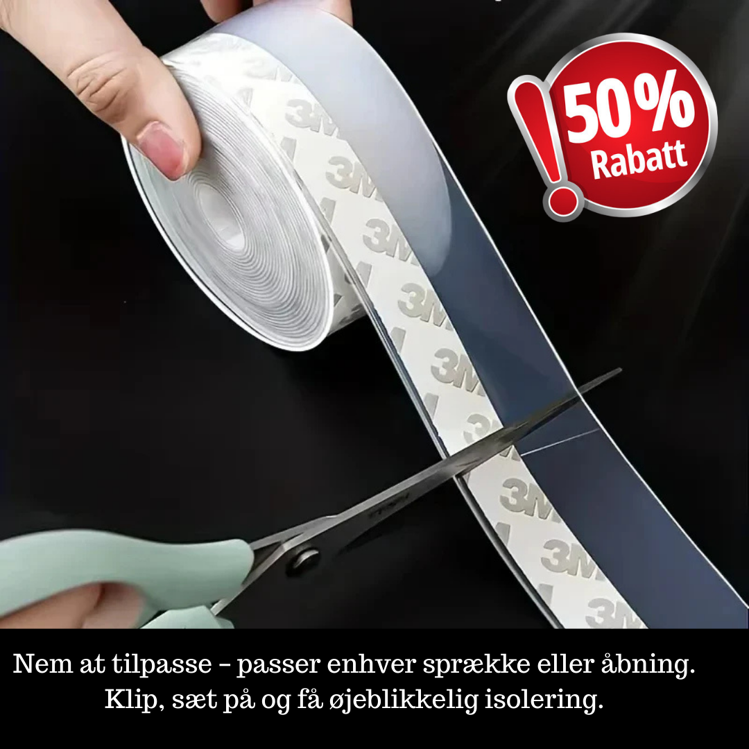 KoldStop™ Træktæt Afdækningsliste – Beskyt Din Familie Mod Kulde, Fugt og Skimmelsvamp