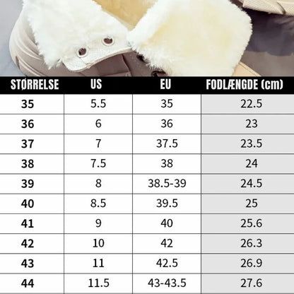 Luvani™ Gå gennem vinteren på varme skyer med de stilfulde støvler fra